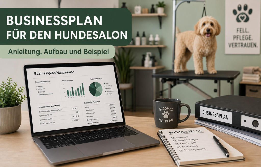Businessplan für deinen Hundesalon erstellen